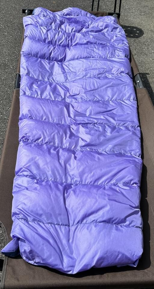 Down Plus Denali 寝袋 紫 Down Plus Denali 寝袋 紫 デナリ イスカ isuka