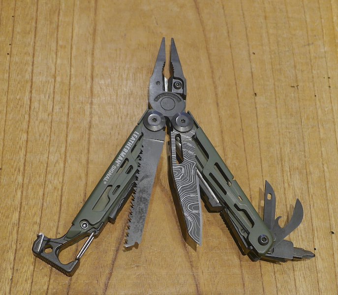 LEATHERMAN レザーマン＞ SIGNAL TOPO シグナル TOPO【クリックポスト便】対応 | 中古アウトドア用品・中古登山用品  買取・販売専門店 : maunga (マウンガ)