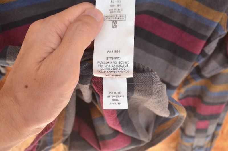 patagonia パタゴニア＞ LONG-SLEEVED FJORD FLANNEL SHIRT