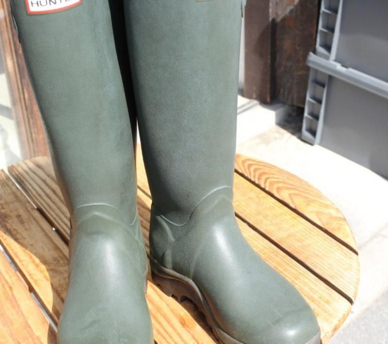 HUNTER オリーブグリーン ロングブーツ 39 HUNTER ハンター＞ ロングブーツ | 中古アウトドア用品・中古登山用品