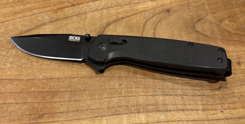 SOG SPECIALTY KNIVES ソグスペシャルティナイフ＞ TERMINUS XR CRYO D2 | 中古アウトドア用品・中古登山用品  買取・販売専門店 : maunga (マウンガ)