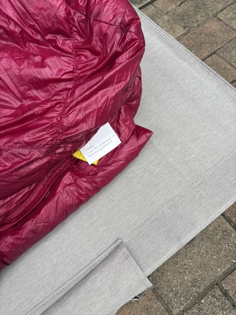 【未使用】mont-bell シームレスダウンハガー800 Women's #2 シームレス ダウンハガー800 Women's #2｜モンベル