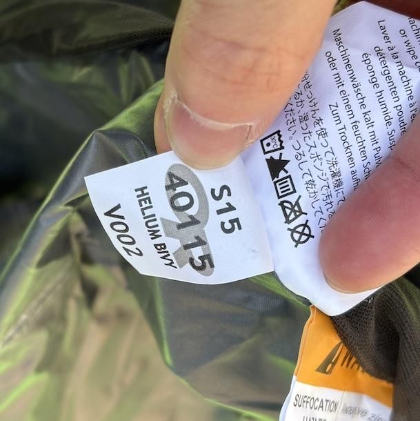 OR-OUTDOOR RESEARCH アウトドアリサーチ＞ HELIUM BIVY ヘリウム