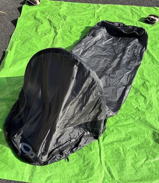 ヘリウムビビィ　美品中古 OR-OUTDOOR RESEARCH アウトドアリサーチ＞ HELIUM BIVY