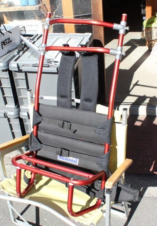 EVERNEW - EVERNEW オレンジCARRY BONE 背負子 登山 アウトドア EVERNEW - EVERNEW オレンジCARRY BONE 背負子 登山 アウトドア