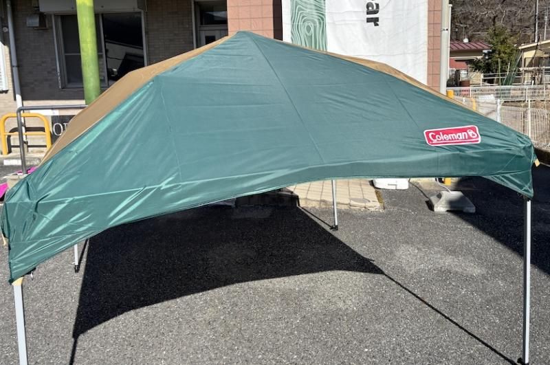 【未使用品】コールマン EZ CANOPY ST Ⅱ イージーキャノピー タープ 美品】コールマン EZ CANOPY ST Ⅱ イージーキャノピー タープ
