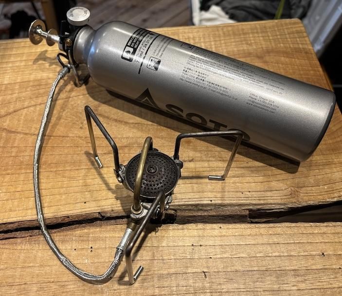 SOTO ソト＞ MUKA STOVE ムカストーブ + FUEL BOTTLE 1000ml | 中古