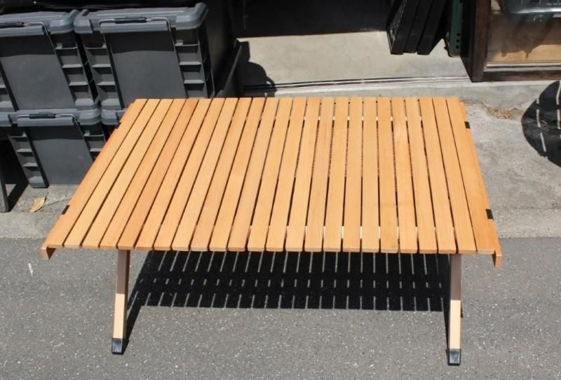 Hilander ハイランダー＞ Roll Top Table 2 Wood 90 ロール