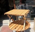 ＜Hilander　ハイランダー＞　Roll Top Table Wood 50　ロールトップテーブルウッド50