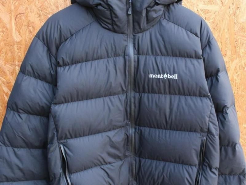 【美中古】mont-bell パーマフロストライトダウンパーカ　黒　メンズ　M パーマフロスト ライトダウンパーカ Men's｜モンベル