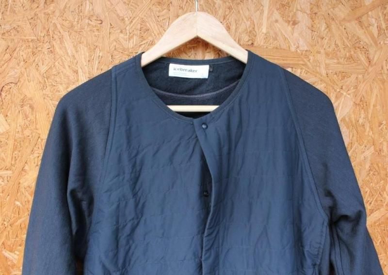 icebreaker アイスブレーカー＞ REAL FLEECE HYBRID CARDIGAN