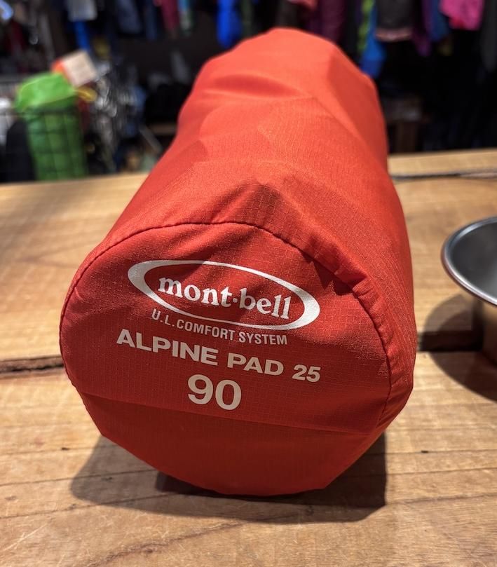 アウトドア寝具 mont-bell ALPINE PAD 25 150 アルパインパッド 25 150｜モンベル