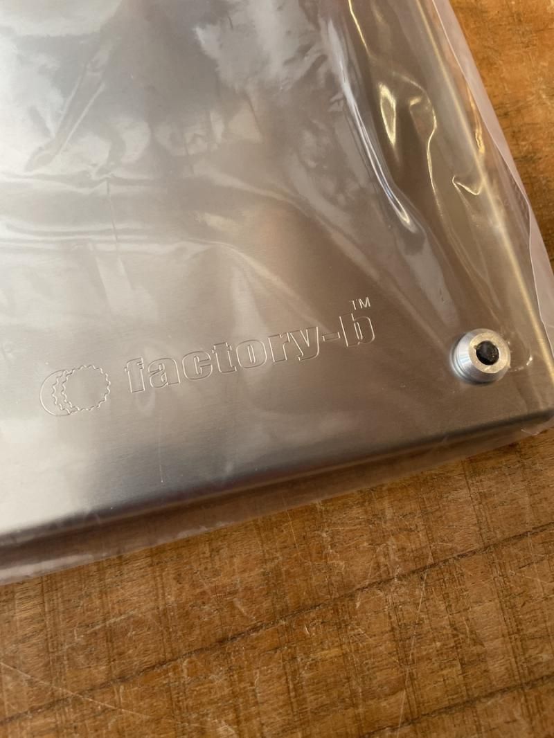 【未使用】LEVEL factory-b テーブル LEVEL（レベル）超軽量ULチタンテーブル factory-b