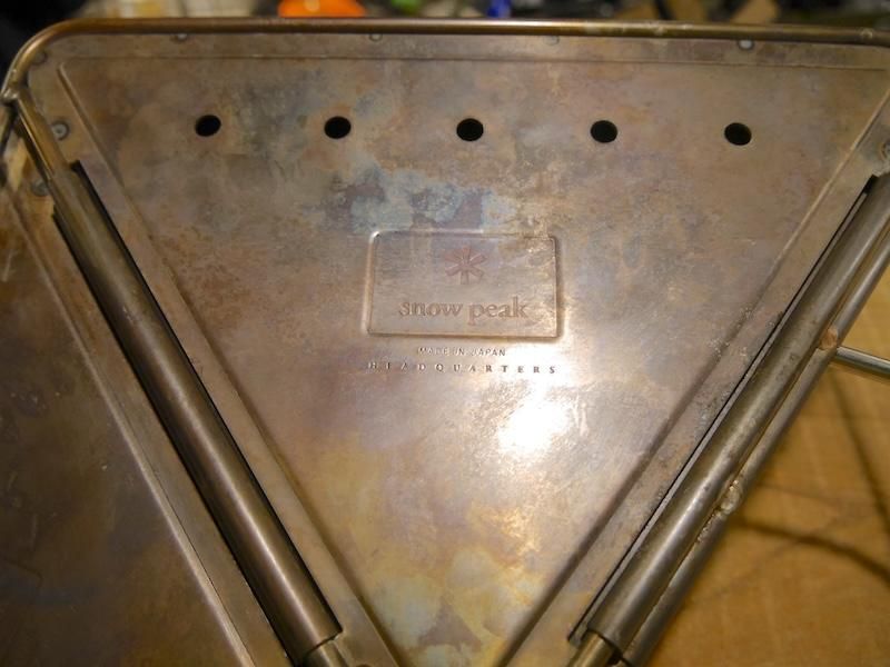  Peak - スノーピーク焚き火台M（中古） snow peak スノーピーク＞ 焚火台 M | 中古アウトドア用品・中古