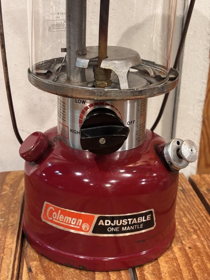 Coleman コールマン 286A7035 ワンマントル ランタン 1991年 Coleman コールマン 286A7035 ワンマントル ランタン 1991年