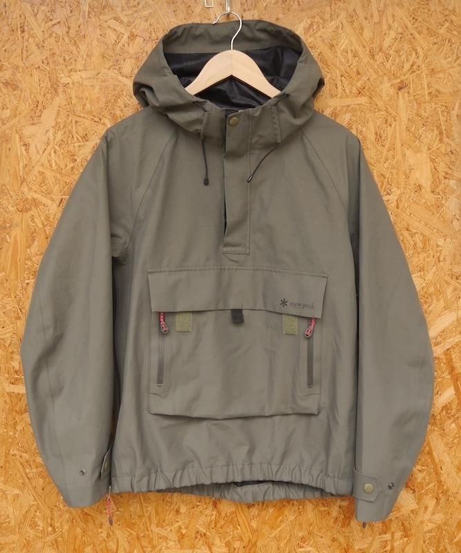 中古  peak FR レインプルオーバー snow peak スノーピーク＞ FRレインプルオーバー | 中古