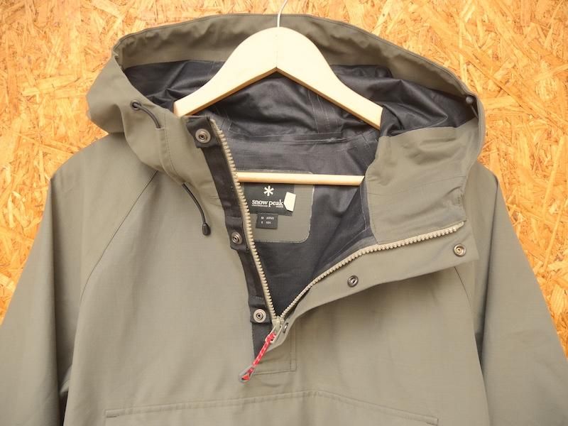 中古  peak FR レインプルオーバー snow peak スノーピーク＞ FRレインプルオーバー | 中古