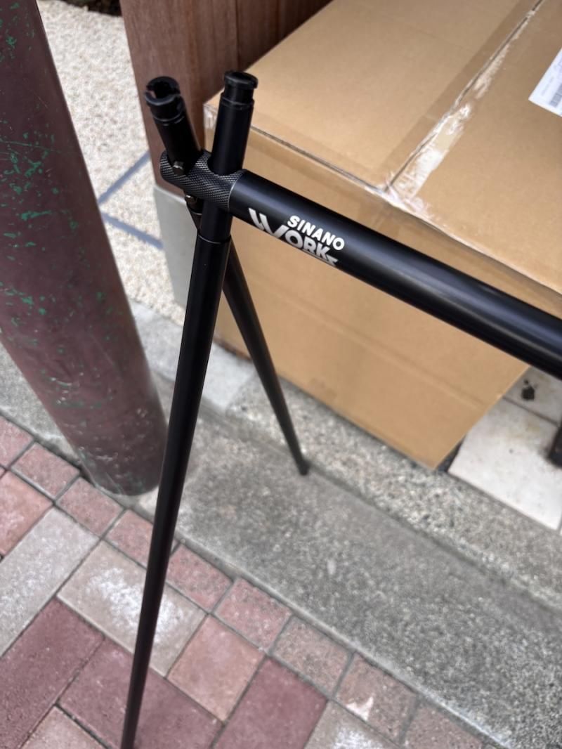 【中古】 シナノワークス SNIPE HANGER ハンガーラック ブラック Amazon.co.jp: SINANO WORKS アウトドア用ハンガーラック SNIPE