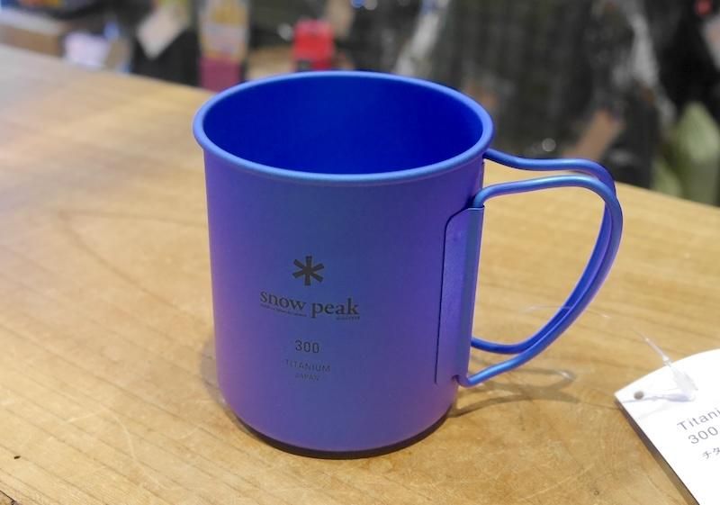 snow peak スノーピーク＞ Titanium Single Wall 300 Mug チタン