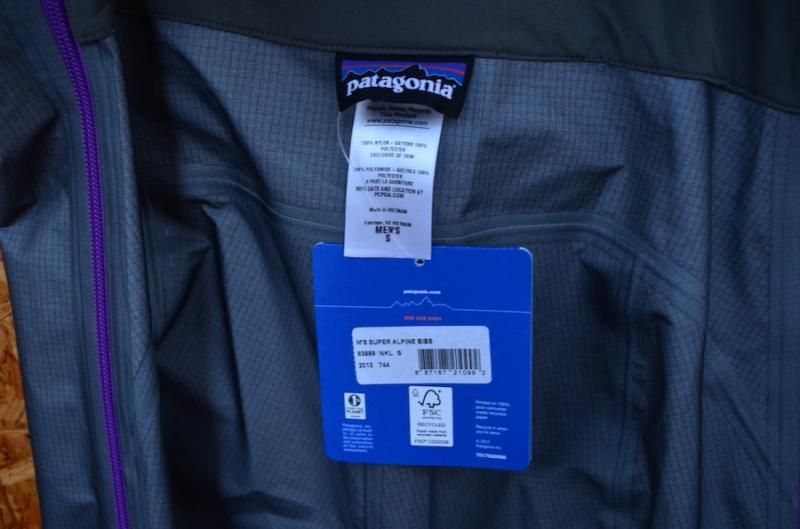Patagonia パタゴニア GORE-TEX スーパーアルパイン ビブ 紫色 patagonia スーパーアルパインビブ | 小物アイテム - 中古アウトドア