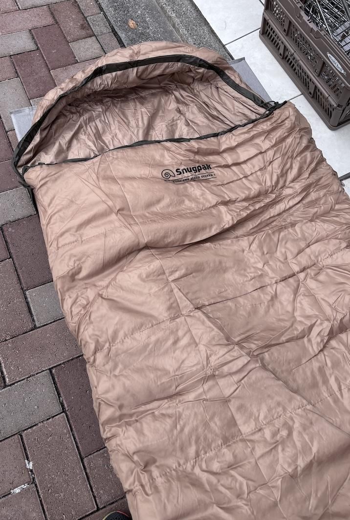 Snugpak スナッグパック＞ BASE CAMP SLEEP SYSTEM RIGHT ZIP ベース