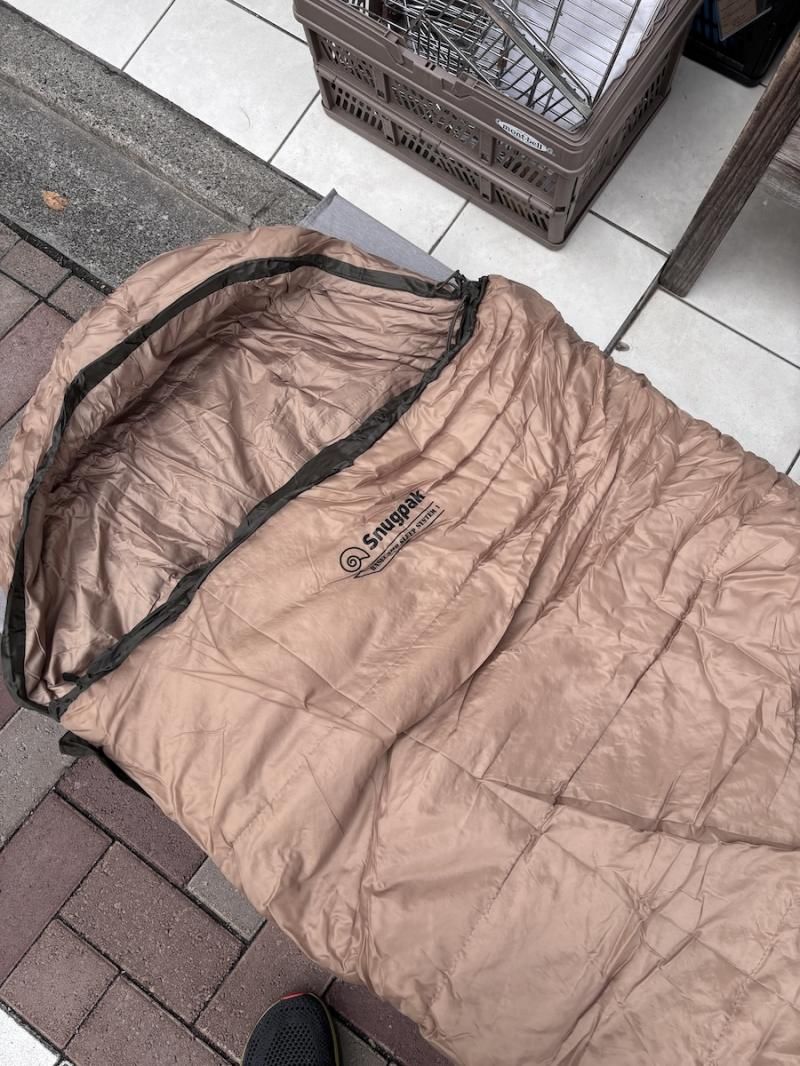 Snugpak スナッグパック＞ BASE CAMP SLEEP SYSTEM RIGHT ZIP ベース