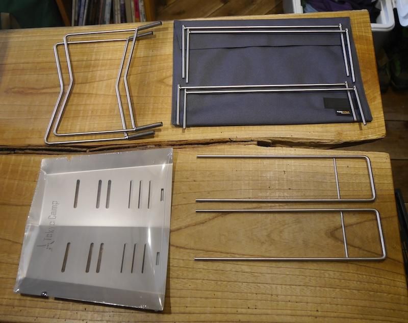 Tokyo camp トウキョウキャンプ＞ TITAN TAKIBIDAI チタン焚き火台