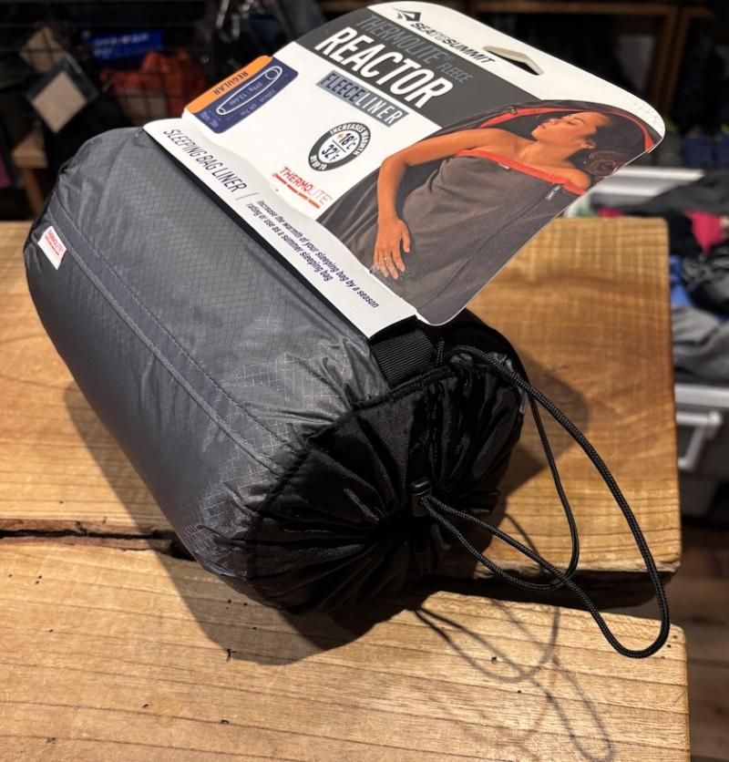 SEA TO SUMMIT シートゥサミット＞ THERMOLITE REACTOR FLEECE LINER