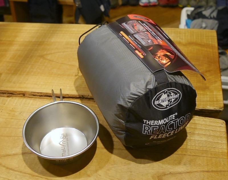 SEA TO SUMMIT シートゥサミット＞ THERMOLITE REACTOR FLEECE LINER