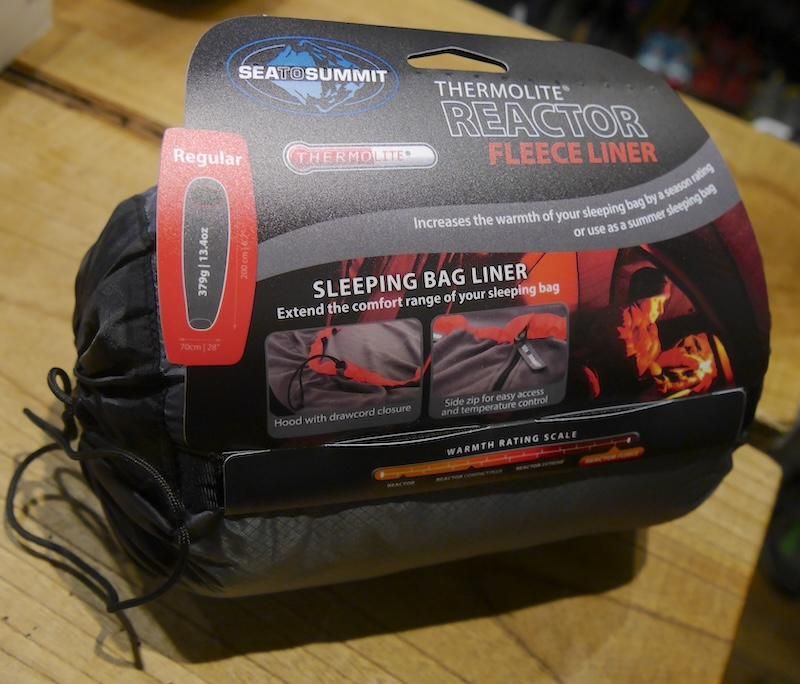 SEA TO SUMMIT シートゥサミット＞ THERMOLITE REACTOR FLEECE LINER