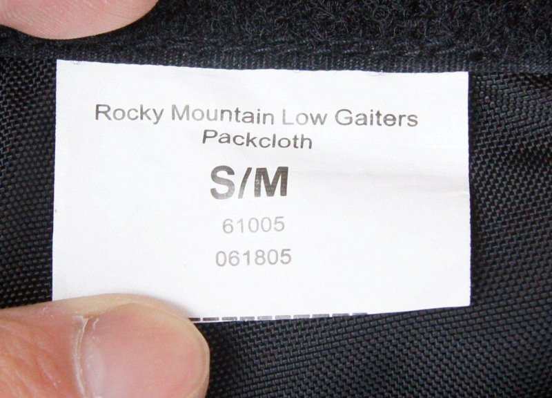 Outdoor Research アウトドアリサーチ＞ Rocky Mountain Low Gaiter