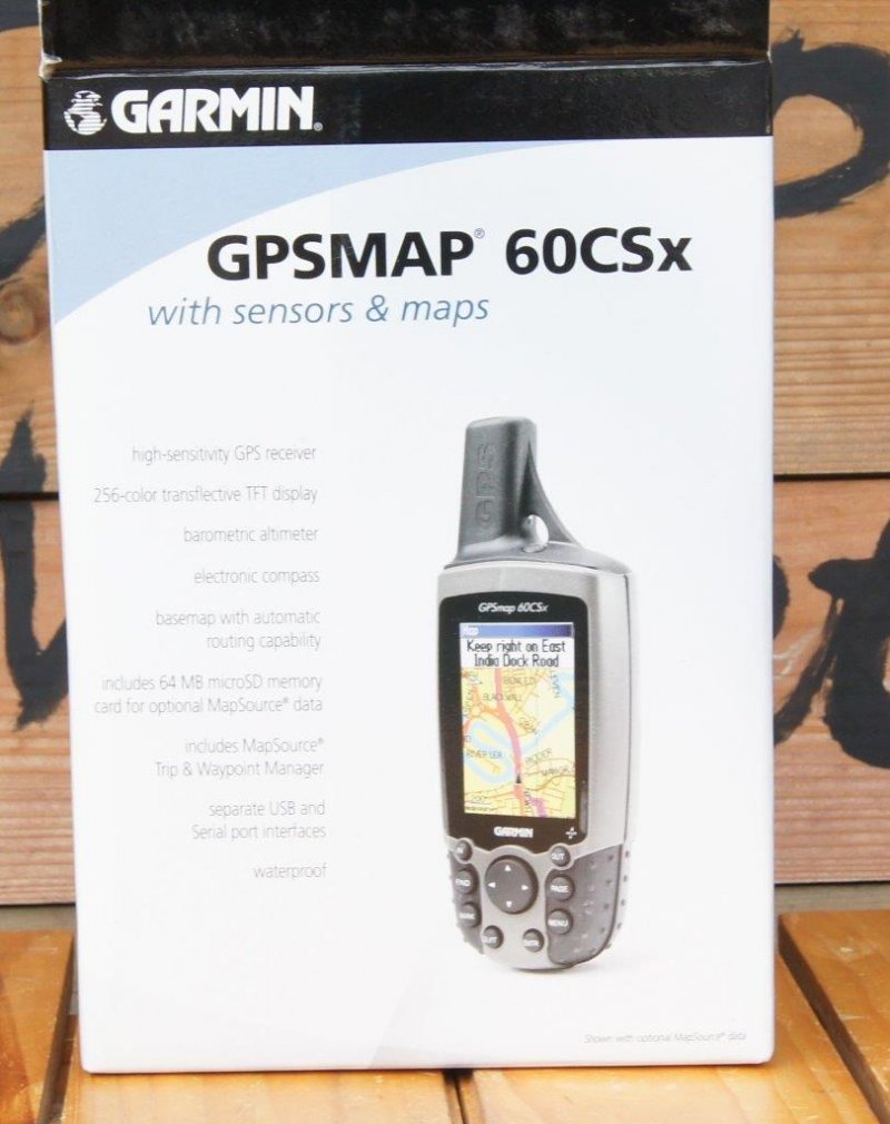 GARMIN ガーミン＞GPSMAP 60CSx 英語版 | 中古アウトドア用品・中古