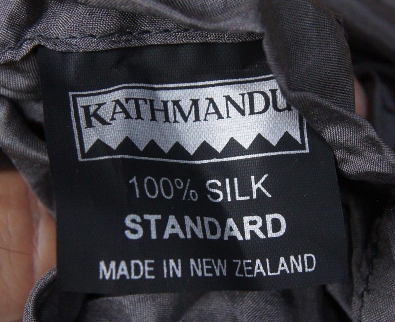 Kathmandu カトマンズ＞Sleeping Bag Liner Silk スリーピングバッグ