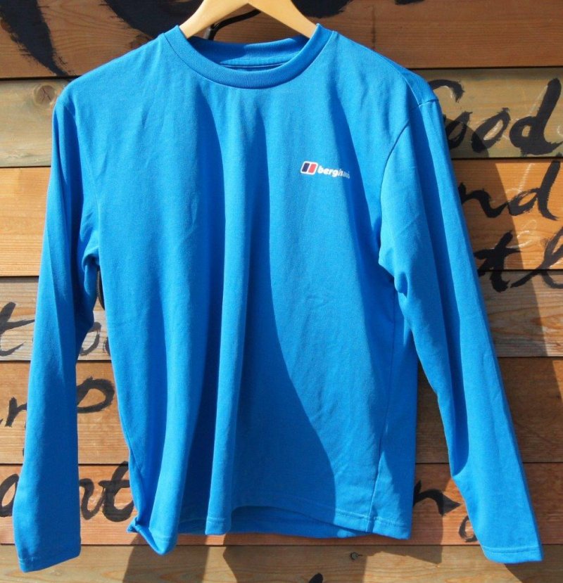 berghaus バーグハウス＞ |1966 Back Print LS T-Shirt 1966バックプリントロングスリーブTシャツ  中古アウトドア用品・中古登山用品 買取・販売専門店 : maunga (マウンガ)