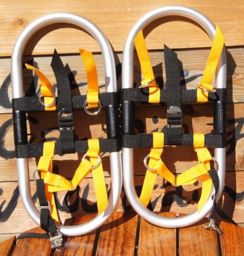 超人気高品質 アルミ AIRMONTE エアモンテ 美品 ワカン かんじき わかん 登山用品