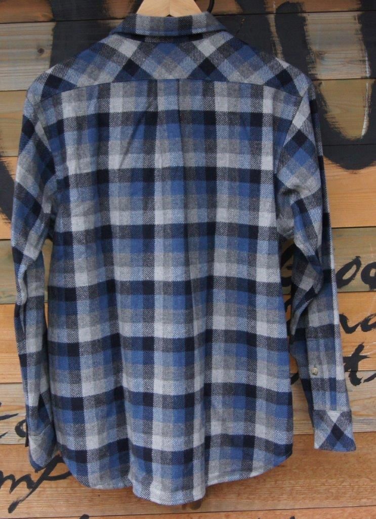 【未使用・美品】foxfire ウォッシャブルウール クラッシックチェックシャツ 91+jis64rDL.jpg