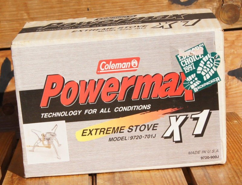 Coleman コールマン＞ Powermax EXTREME STOVE X1 パワーマックス 