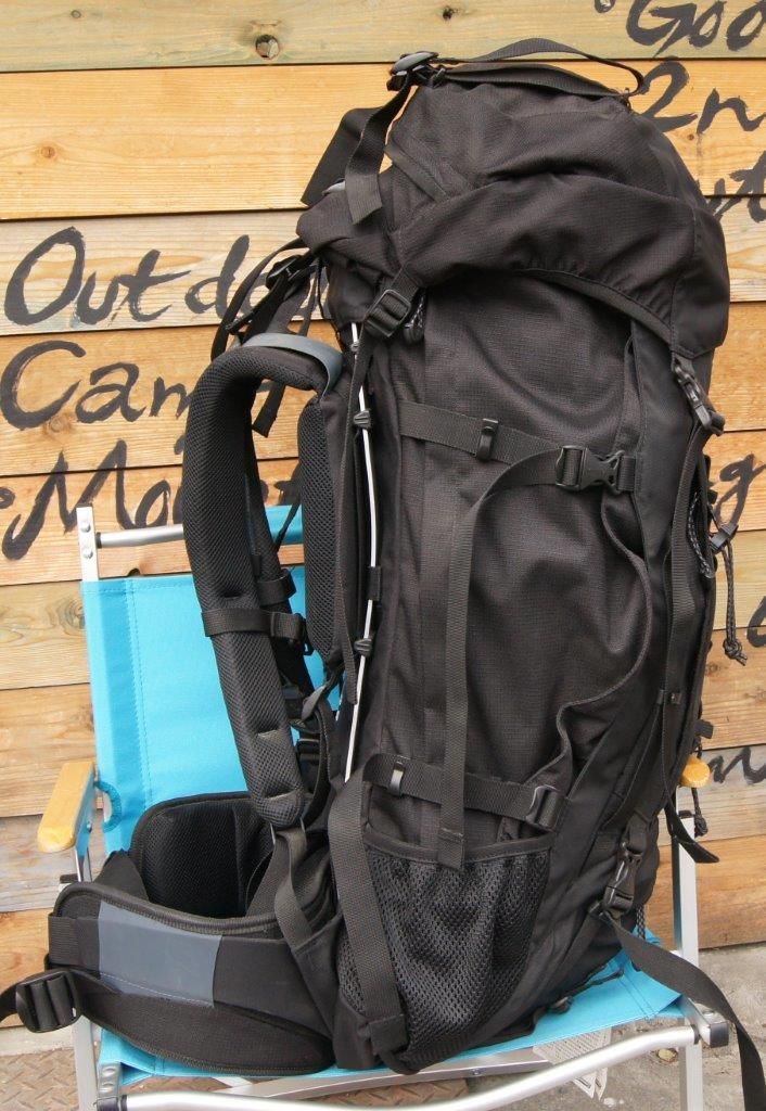 カリマー karrimor クーガー cougar 55-75 レインカバー付き - 登山用品