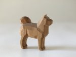 木彫りの犬