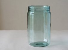 古ガラスの保存瓶（ｂ）