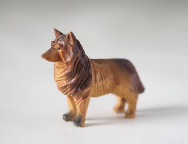 木彫りの犬 ほ ソラシカ散歩 オンラインショップ 古道具と雑貨と なつかしい暮らし