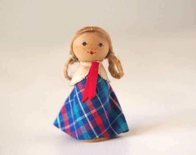 北欧人形（木製） - ソラシカ散歩[オンラインショップ]－古道具と雑貨 