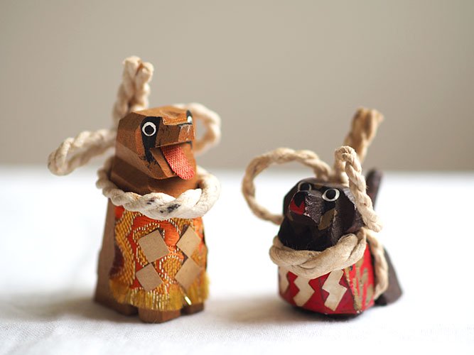 土佐犬人形 - ソラシカ散歩[オンラインショップ]－古道具と雑貨と 