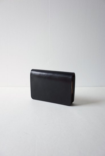forme Short wallet（Cordovan black） - Eins&Zwei