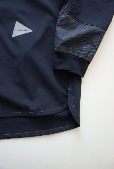 and wander light rip pullover（navy） - Eins&Zwei