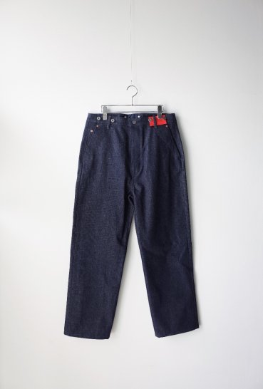 NICENESS FIREMAN DENIM TROUSERS JOSEPH（INDIGO） - Eins&Zwei