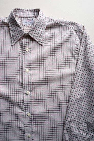 NICENESS N.N.P REGULAR COLLAR CHECK SHIRT ENNIO（RED） - Eins&Zwei