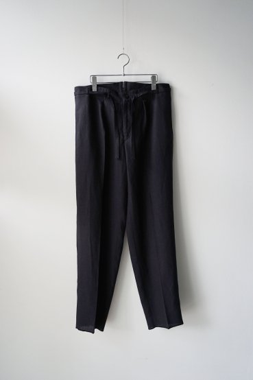 Fendart　Drawcord Pants （charcoal black） - Eins&Zwei
