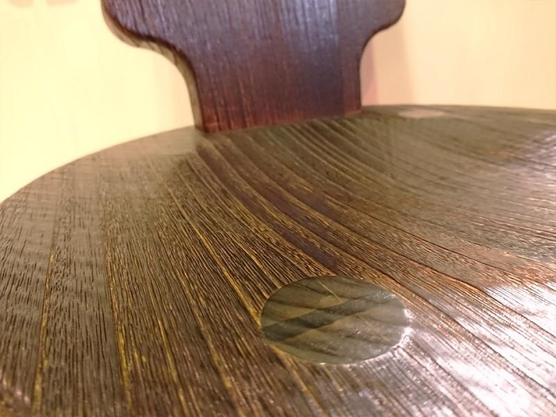 【桐里工房】焼桐 新型椅子（1脚） 桐の椅子 | 桐里工房（大川市）｜桐たんす桐家具の製造販売