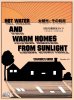 太陽光とその利用  [Hot Water and Warm Homes from Sunlight]